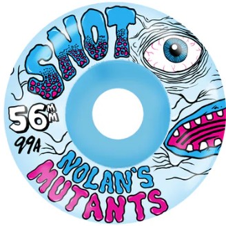 SNOT NOLAN MUTANTS ICE BLUE 56MM 99A (Set of 4)