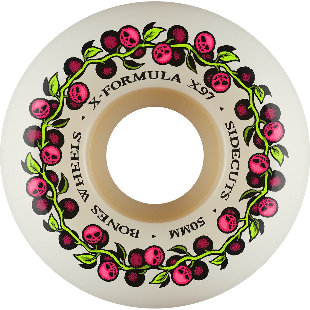 BONES X-FORMULA SKULL BERRIES V5 SIDECUTS 50MM 97A (Set of 4)