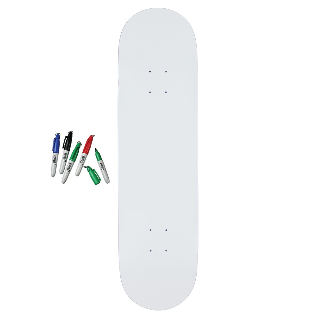 STUDIO TEAM THE WHITE BOARD DECK 8.5