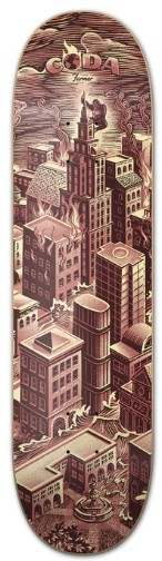 CODA TONY FARMER LAND SERIES DECK 8.75