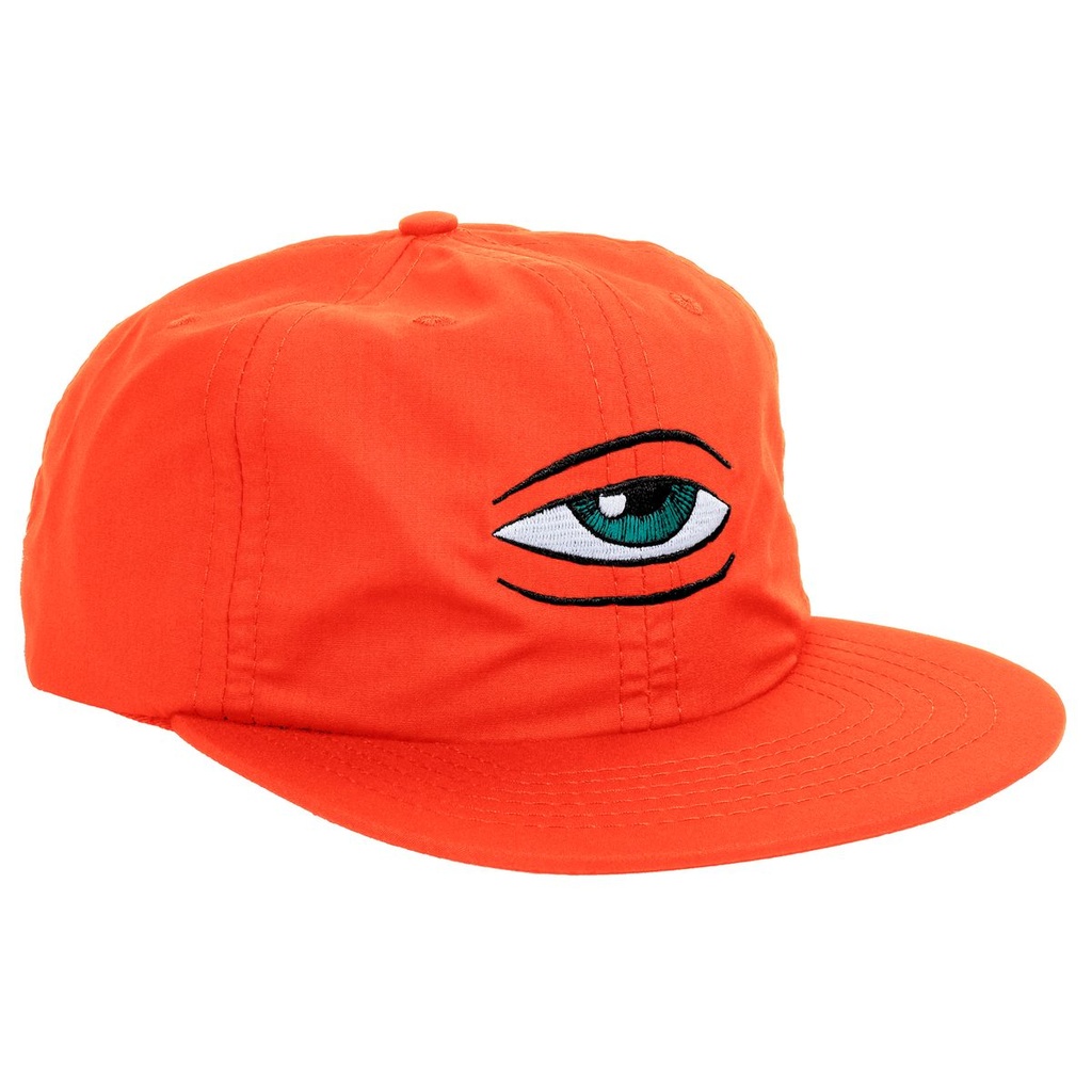 TOY MACHINE SECT EYE SNAPBACK HAT ORANGE