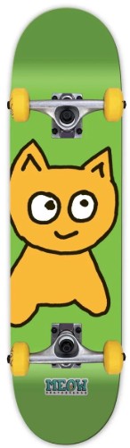 MEOW BIG CAT GREEN COMPLETE 6.50 X 28.50
