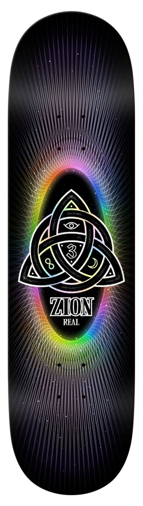 REAL ZION POWER OF 3'S EASYRIDER DECK 8.50