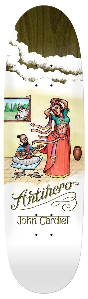 ANTI-HERO CARDIEL FLATULENT BEAUTIES SHAPED DECK 9.18