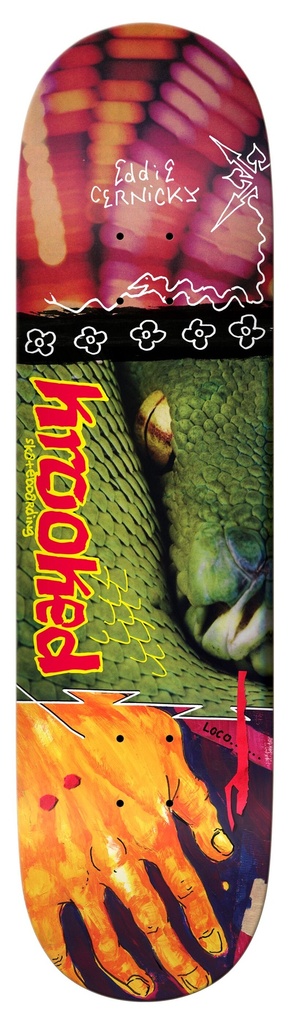 KROOKED CERNICKY SNAKE BITE DECK 8.38