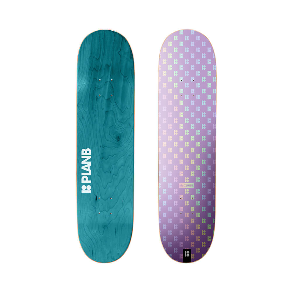 PLAN B MCCLUNG LEW HOLOGRAPHIC DECK 8.25