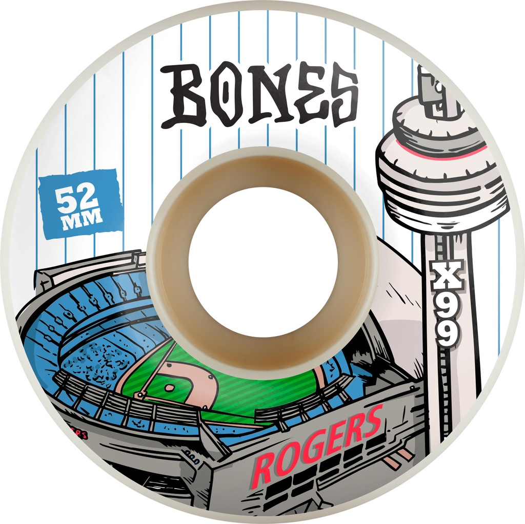 BONES X-FORMULA TJ ROGERS CENTRE V1 STANDARD 52MM 99A (Set of 4)