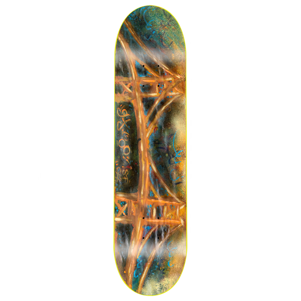 GX1000 TEAM GOLDEN GATE DECK 8.50