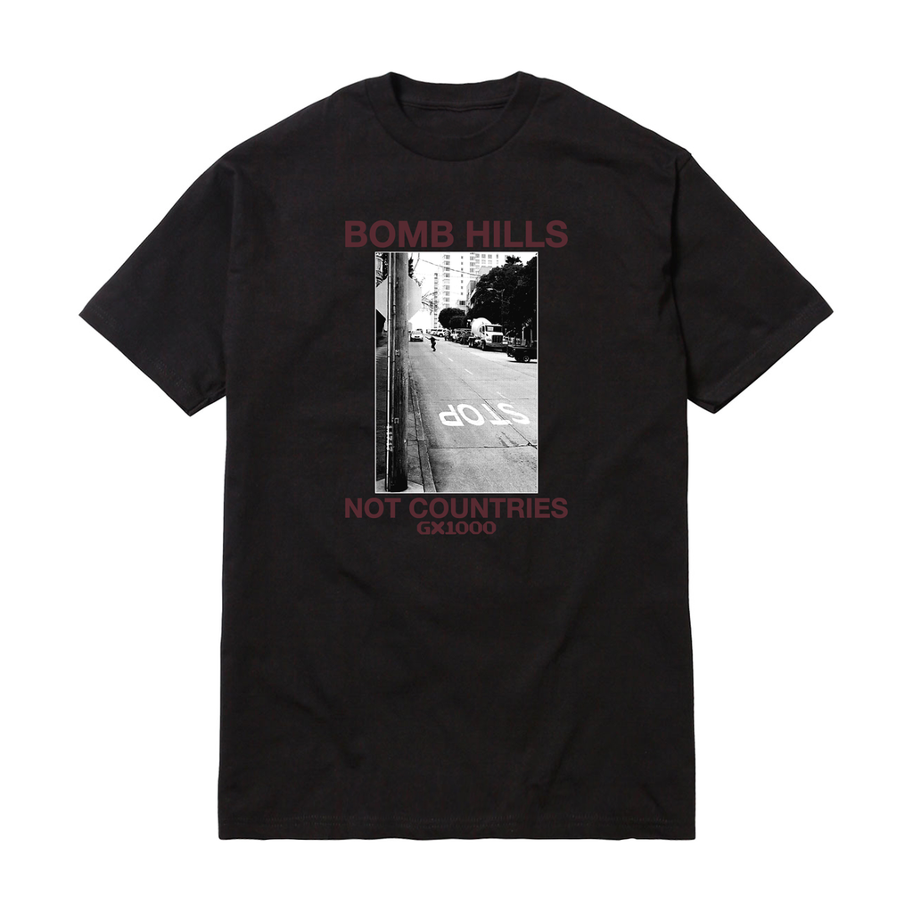 GX1000 BOMB HILLS NOT COUNTRIES BLACK/BURGUNDY SS M