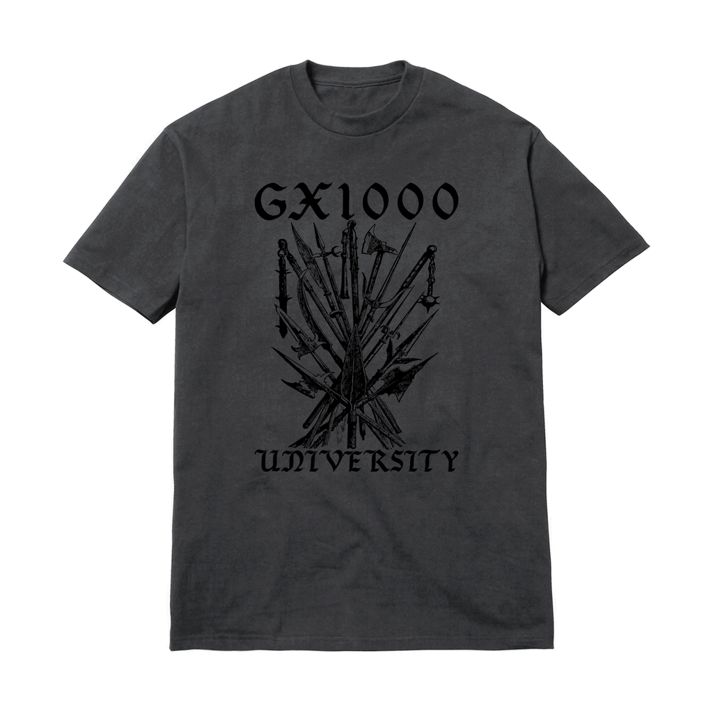 GX1000 UNIVERSITY CHARCOAL SS XL