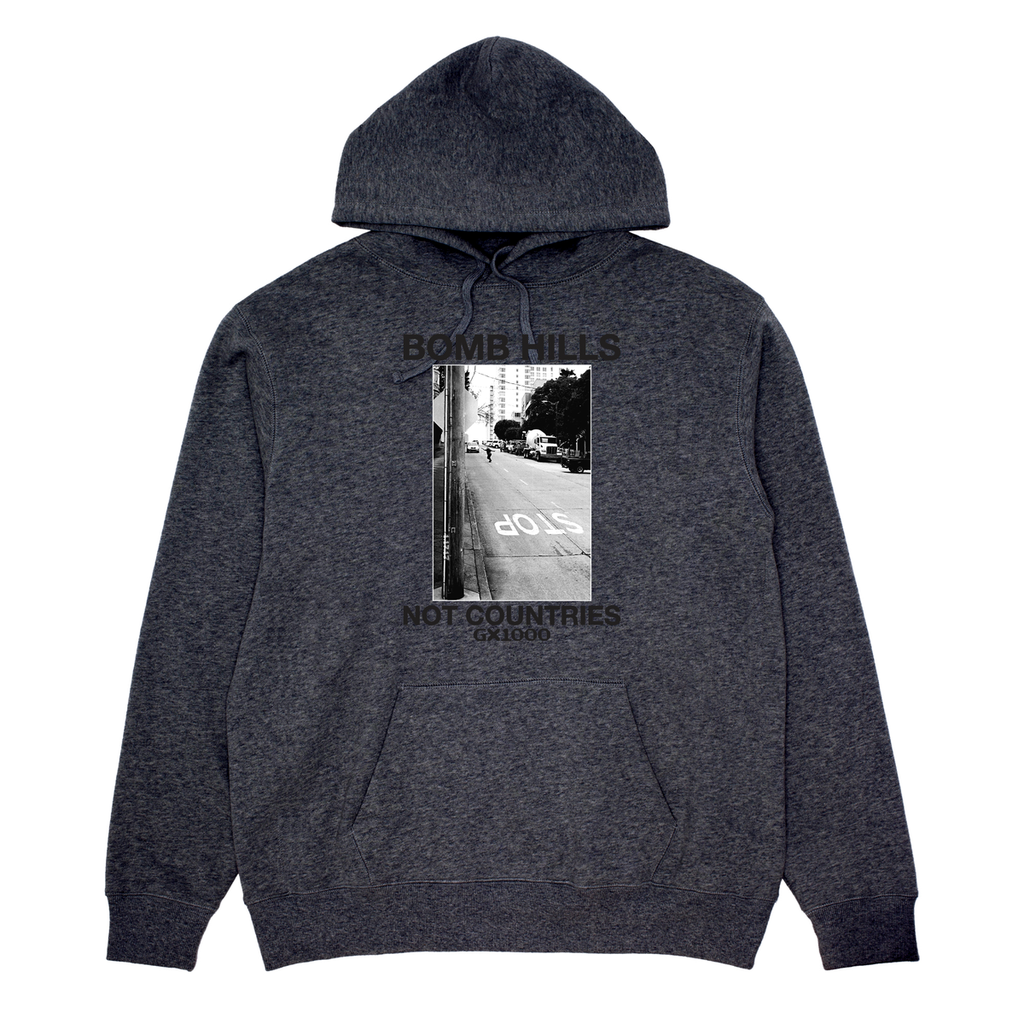 GX1000 BOMB HILLS NOT COUNTRIES CHARCOAL/BLACK HD/SWT XL