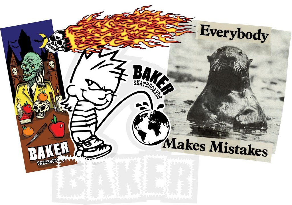 BAKER WHIZZ KID 10CT STICKER PACK