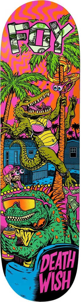 DEATHWISH JAMIE FOY DYSFUNCTION DECK 8.25