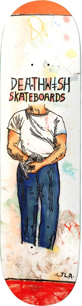 DEATHWISH YURI FACCHINI STRAPPED DECK 8.25