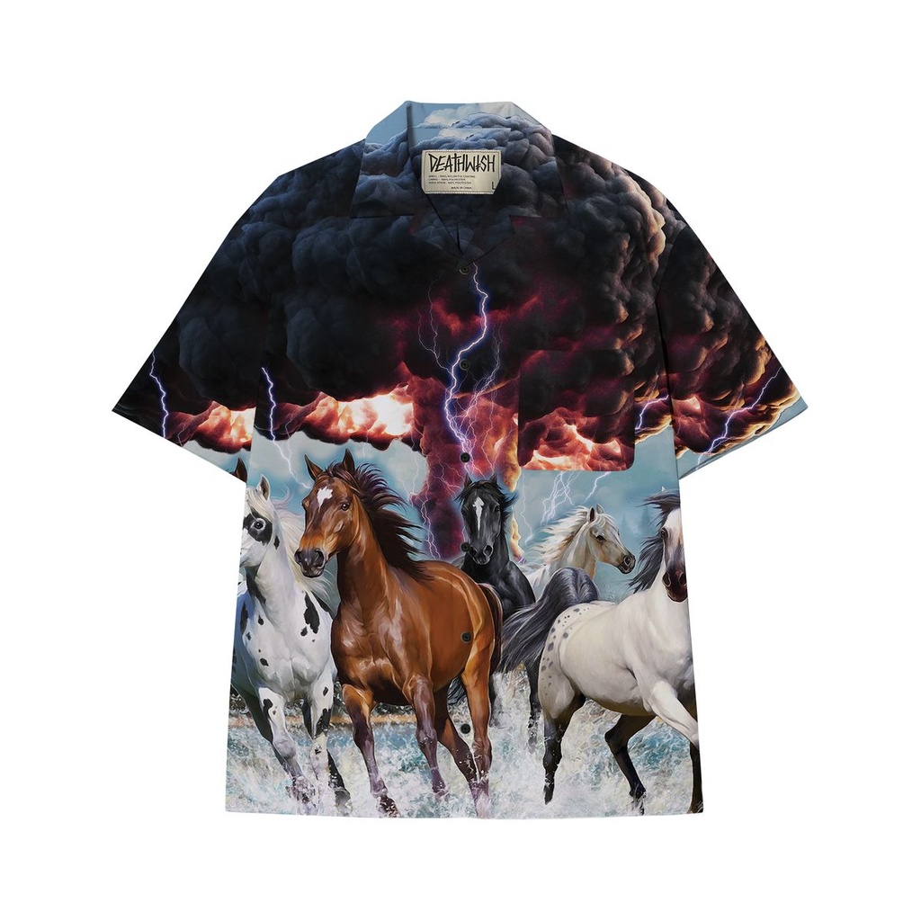 DEATHWISH POST MODERN BUTTON-UP M