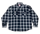 DEATHWISH CLASSIC FLANNEL BLACK/WHITE M