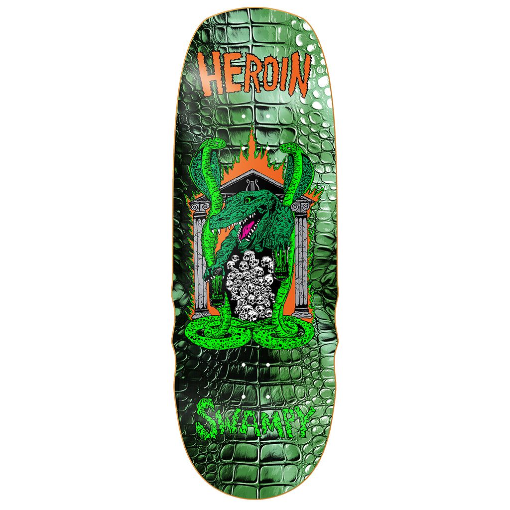 HEROIN SWAMPY KNOCK OFF SHAPED DECK 10.6