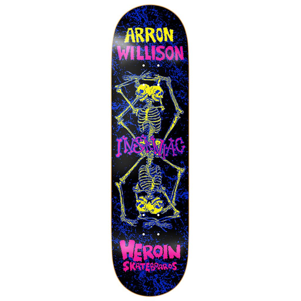 HEROIN AARON WILSON KNOCK OFF DECK 8.5