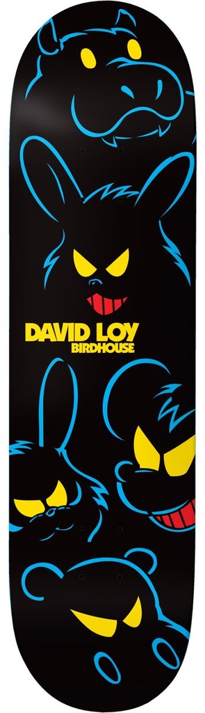 BIRDHOUSE DAVID LOY BAD ANIMALS DECK 8.5