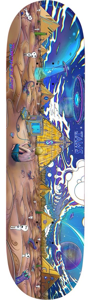 BIRDHOUSE JAWS LOCK IN DECK 8.475