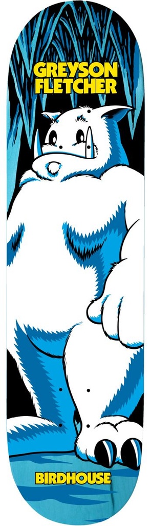 BIRDHOUSE GREYSON FLETCHER FREEZE GUY DECK 8.625