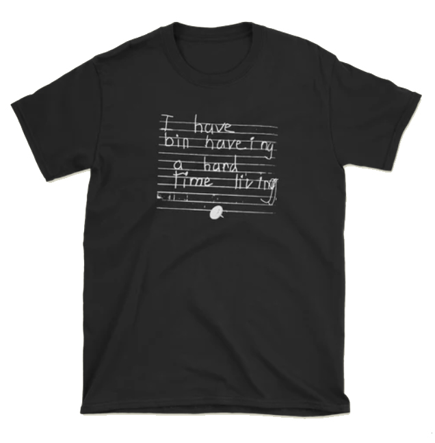 TACKY JOY FACTORY HARD TIMES BLACK SS M