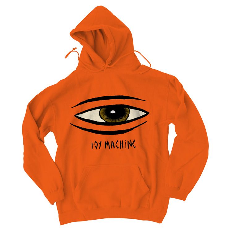 TOY MACHINE SECT EYE ORANGE HD/SWT L