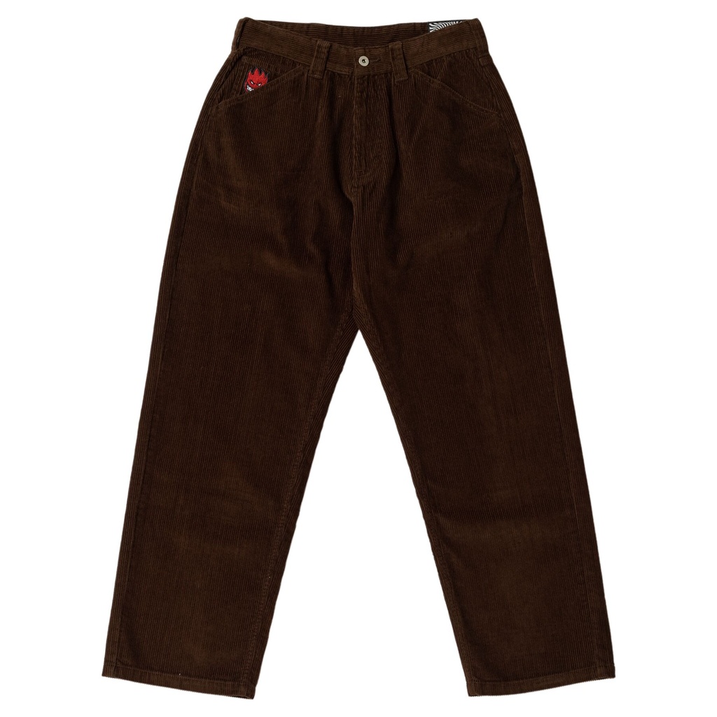 SPITFIRE BIGHEAD FILL BROWN CORDUROY PANTS 36