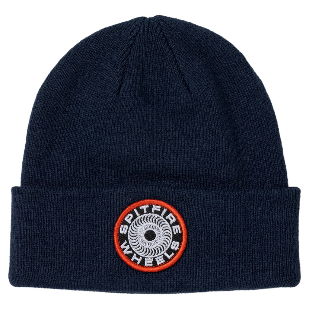 SPITFIRE CLASSIC 87 SWIRL PATCH BEANIE NAVY