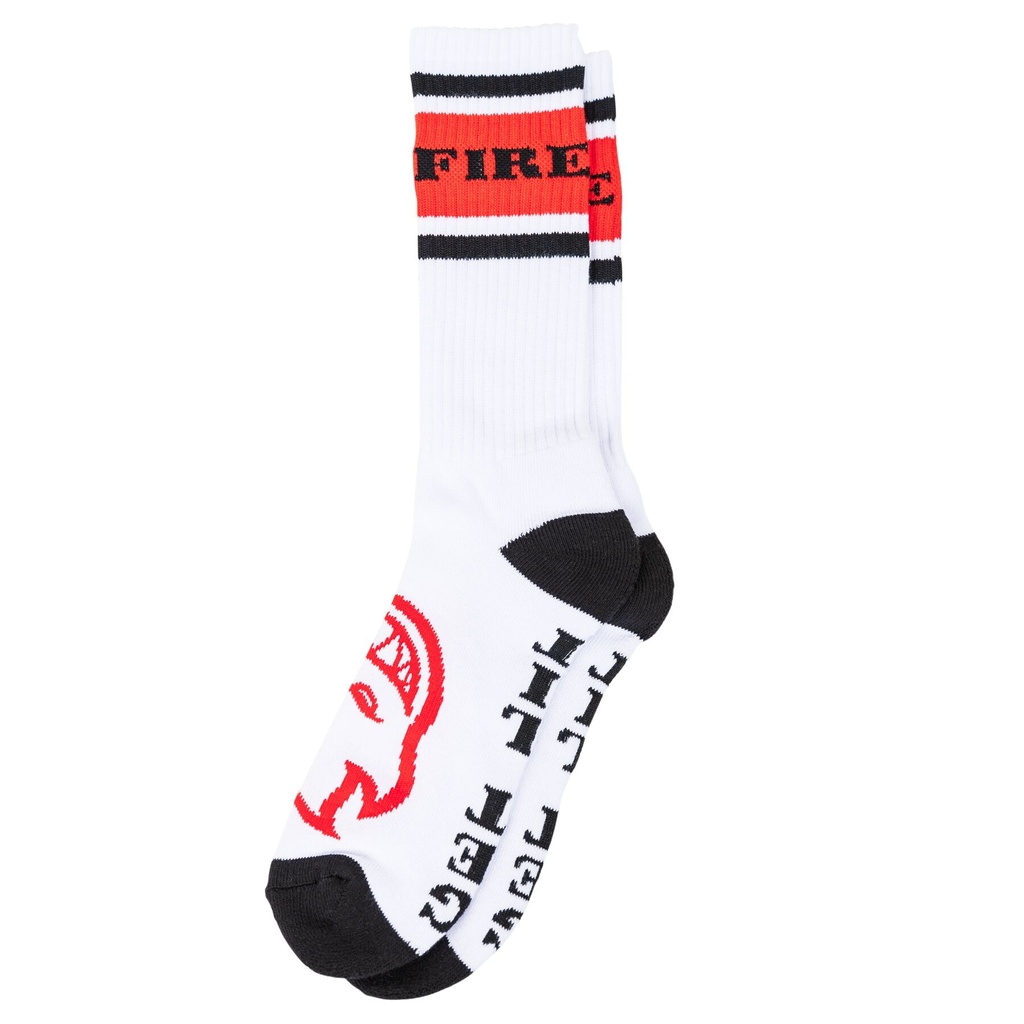 SPITFIRE CLASSIC 87 BIGHEAD SOCKS WHITE/BLACK/RED