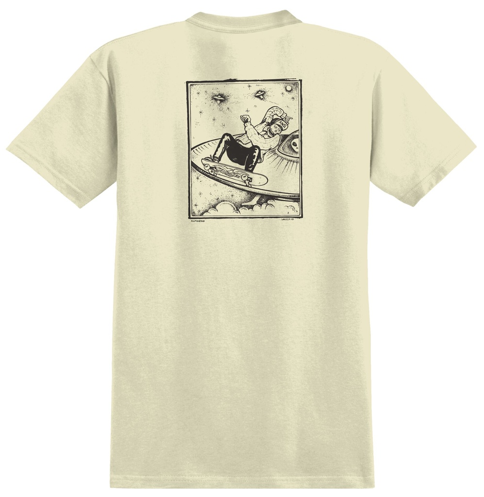 ANTI-HERO HEWITT BY LANCE RINGSPUN CREAM/BLACK SS L