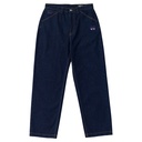 KROOKED EYES DENIM TWILL DARK RINSE PANTS 36