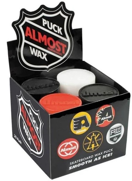 ALMOST PUCK WAX ASSORTED COLORS 20CT BOX