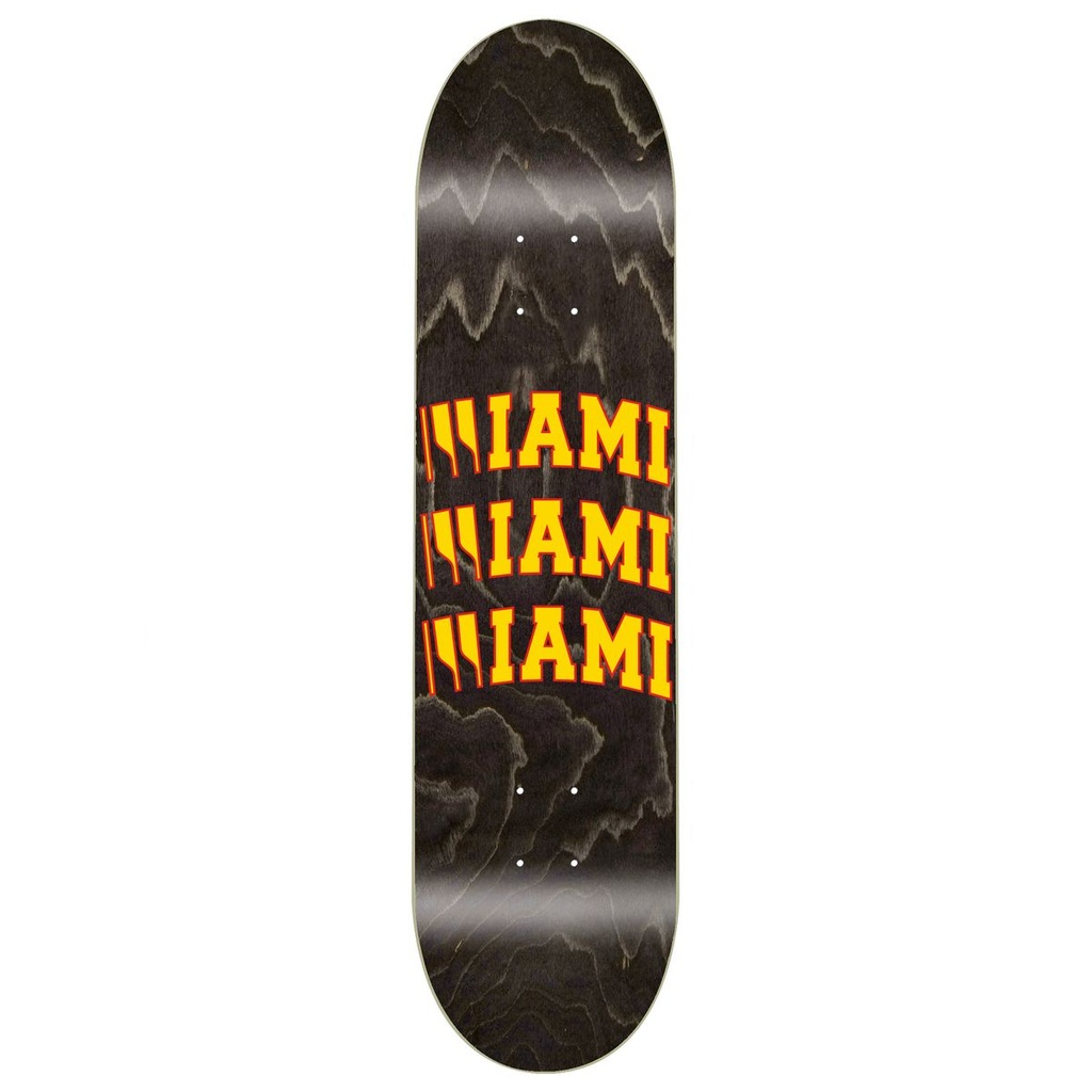 EDGLRD TEAM MIAMI BLACK DECK 8.50