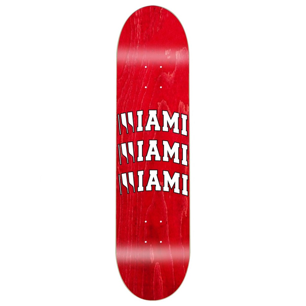 EDGLRD TEAM MIAMI RED DECK 8.75