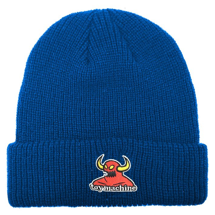 TOY MACHINE MONSTER BEANIE BLUE
