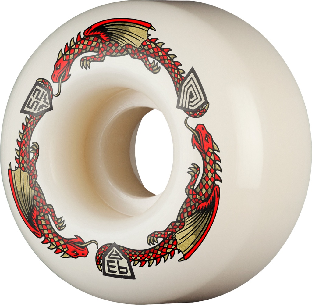 POWELL DRAGON FORMULA RED V1 STANDARD 52MM x 31MM 93A (Set of 4)