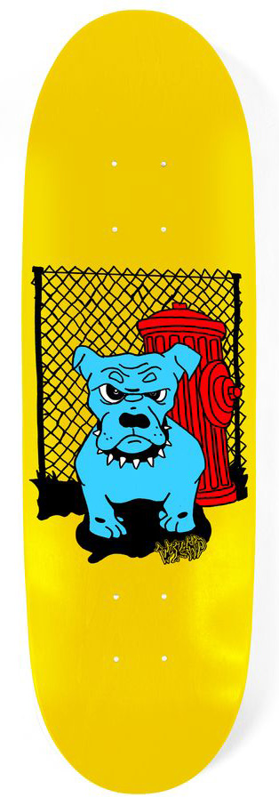 WKND TEAM BONDO MINI TWIN TAIL DECK 8.00 X 28.00