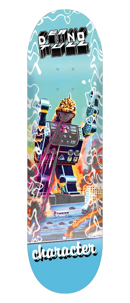 CHARACTER DEANO TULL DYNO-DINO DECK 8.25