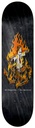TOY MACHINE ED TEMPLETON CHARRED CROSS DECK 8.5