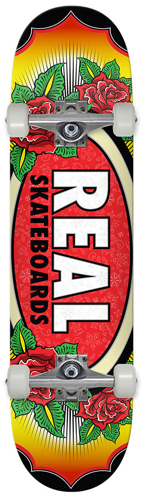 REAL ROSE OVAL COMPLETE 7.75