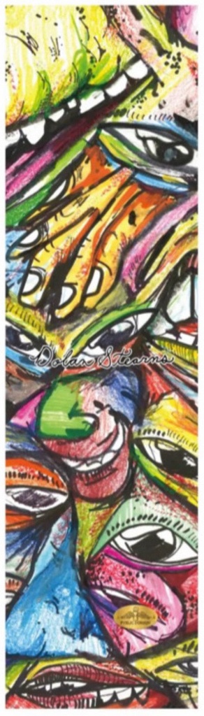 PVBLIC DOMAIN WONDERED 1 PERFORATED GRIP TAPE SHEET 9.00 X 33.00