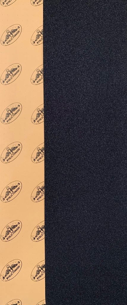 PVBLIC DOMAIN BLACK KNIGHT PERFORATED GRIP TAPE SHEET 9.00 X 33.00