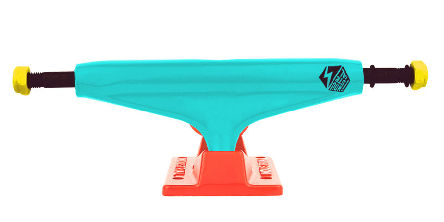 INDUSTRIAL 4 TRUCK 5.0 SURF/NEON RED