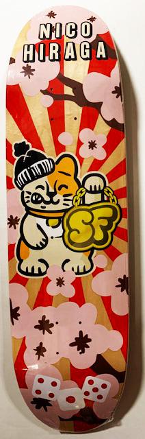 CHICO STIX NICO HIRAGA GUEST EGG SHAPED DECK 8.75