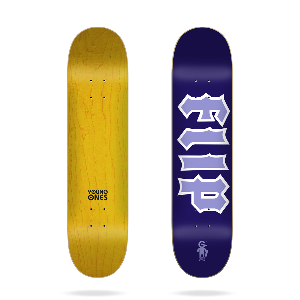 FLIP TEAM CANCELLED YOUNG ONE PURPLE DECK 7.5