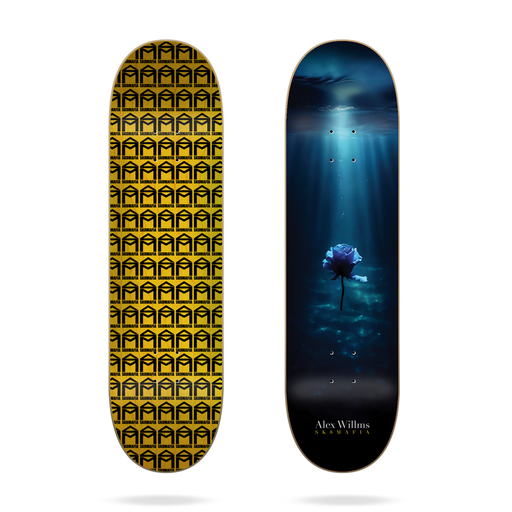 SK8MAFIA WILLMS BLUE DECK 8.3
