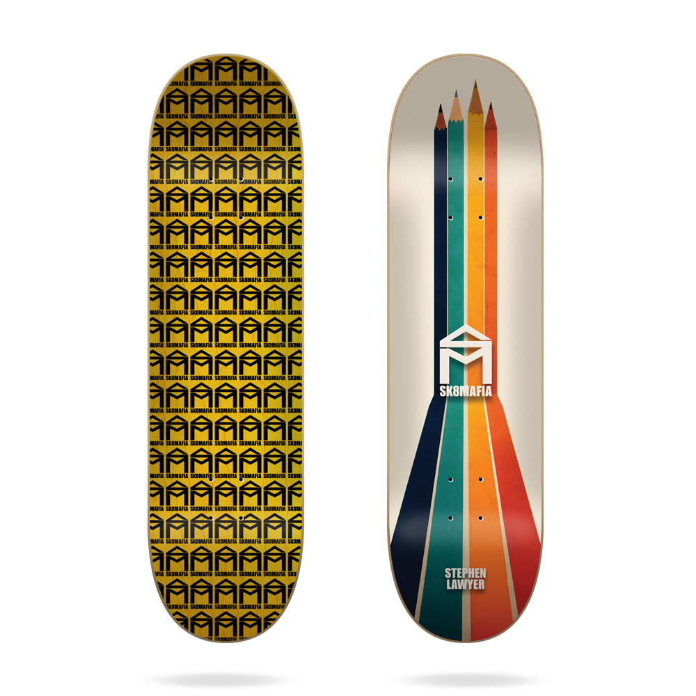 SK8MAFIA LAWYER SHARP DECK 8.3