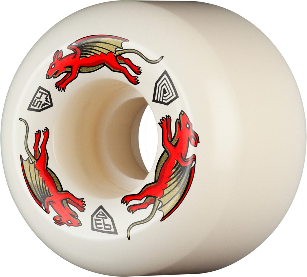 POWELL DRAGON FORMULA RED NANO RATS AA2 54MM X 39MM 93A (Set of 4)