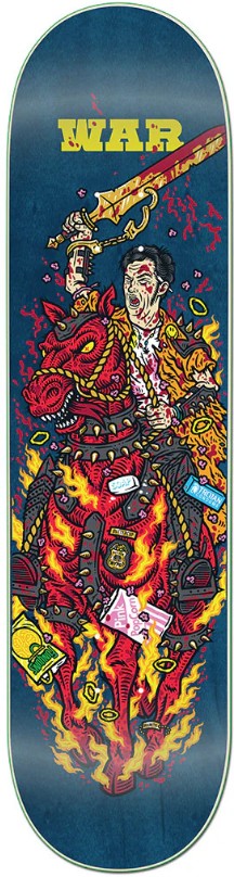 STRANGELOVE TODD BRATRUD WAR DECK 8.62 (HAND SCREENED)